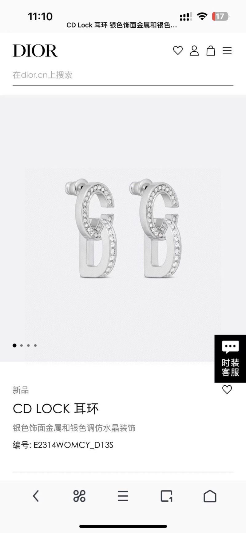 Christian Dior Earrings